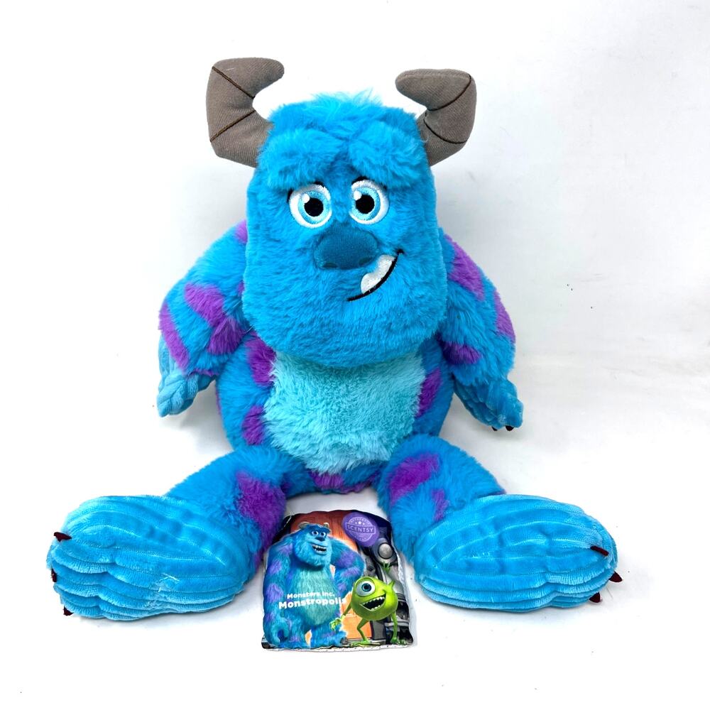 Scentsy Buddy Monsters Inc Sully Plush with Scent Pak Disney‎ Pixar